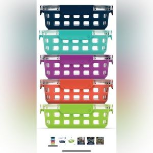 Ello glass food storage